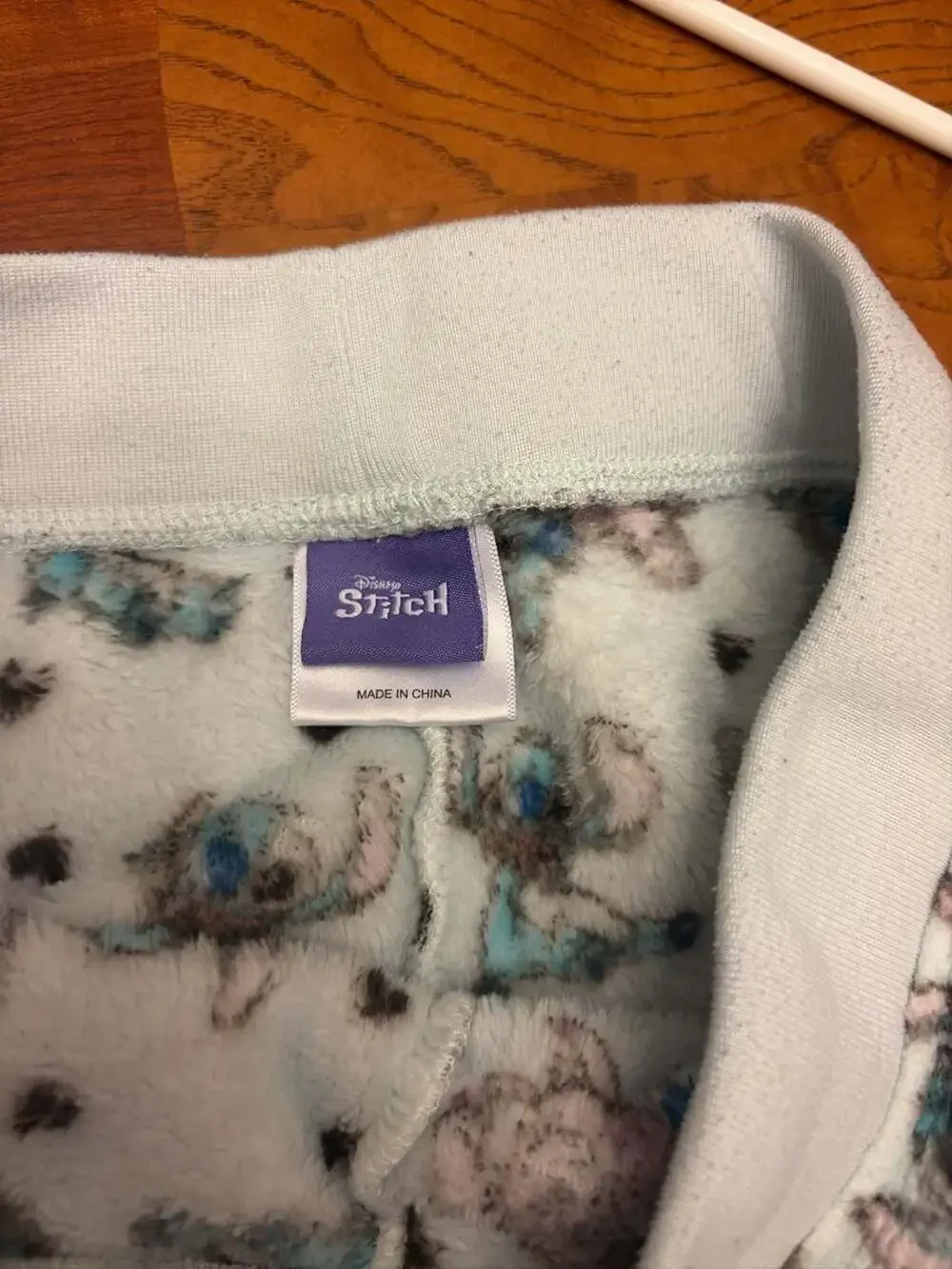 Disney Lilo & Stitch All-Over Print Fleece Pajama Shorts - Picture 2 of 3